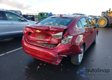 2017 Chevrolet Cruze Lt Auto из США, поврежденный, VIN 1G1BE5SM4H7254796